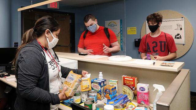 Student basic needs center at jccc